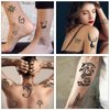 FANOST Tattoo Stencils For Kids Teens Adults, 24 Sheets Henna Tattoo Stencil Kit, 400 Tattoos Design, Tattoo Stencils for Real Tattoos, Airbrush Tattoo Stencils, Henna Stencils for Face Hand Finger