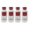 Generic Bath and Body Work Winter Cherry Blossom Daily Nourishing Body Lotion Value Pack - Lot of 4, Red