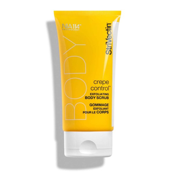 StriVectin Tighten & Lift Crepe Control Exfoliating Body Scrub, Targets Crepiness and Rough, Dull Skin, 5 Fl Oz, white