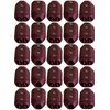 5/8 Inch E-Z-TY Reusable Rope Clamps - Twenty Five (25) Pack Size (Red)