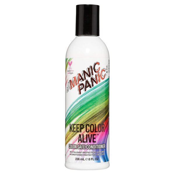 MANIC PANIC Keep Color Alive Conditioner for Color Treated Hair - Sulfate & Paraben Free - Vegan & Cruelty Free Moisturizing & Volumizing Conditioner - Quinoa & Shea Butter Repairs Damaged Hair (8oz)