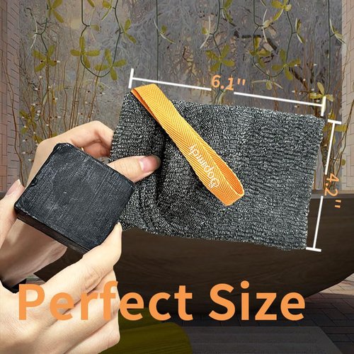 Sopurrrdy Soap Bags - Soap Savers for Bar Soap for Deep Exfoliating - Soap Pocket Exfoliating Soap Saver Pouch for Bath Shower