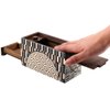 Enigma Decode Secret Puzzle Box - Money and Gift Card Holder in a Wood Magic Trick Lock with Two Hidden Compartments Brainteaser