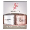 LeChat Nobility – Gel Polish & Nail Lacquer Set - Collection 2-5oz (Delicate Peach NBCS078)