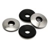 #8 x 1/2" Neoprene EPDM Bonded Sealing Washers, Stainless Steel 18-8 (304), 100 PCS