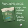Dr. Mercola Organic Bone Broth Collagen Powder - Supports Bone Health & Muscle Growth - USDA Organic, Non-GMO, Gluten-Free & Dairy-Free - 30 Servings - Vanilla Flavor