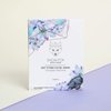 Snow Fox Hot Stone Facial Mask - 5 Packs Warming, Pore Minimizing Sheet Mask with Blue Egyptian Lotus and Niacinamide
