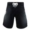 SOTF Boxing Shorts for Men Training Fight Shorts Men MMA BJJ Shorts No Gi with Pocket Black S Waist 30.3-33 inch