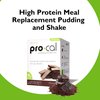 R-Kane Nutritionals Pro-Cal Pudding/Shake Mix, Low Fat Protein Shake Powder, Meal Replacement Shakes, Chocolate-Flavored Boost Drink, Kosher, 15g Protein, 7 Packets per Box
