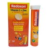 Orange Flavored Redoxon Effervescent Vitamin C Tablets with Zinc 20 ct