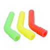 RC Exhaust Extension Tube Silicone Pipe & Silicone Gasket for 1/8 1/10 Nitro HSP HPI Axial Himoto Redcat RC Nitro Power Car Truck 6 Pcs/Set (Mixed-Colors)