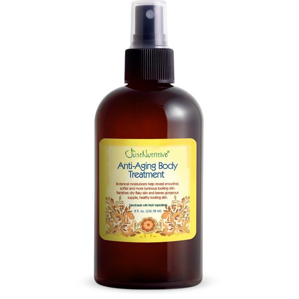 Just Nutritive Anti-Aging Body Treatment | Anti-Aging Moisturizer | Anti-Aging Skin Care | Body Oils | Body Moisturizer Skin Products For Anti-Aging 8 Fl Oz