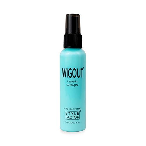Style Factor Wigout Leave in Detangler Baby Powder Scent 2.3 oz
