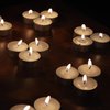 Tribello White Tea Lights Candles - Effortless Elegance & Warmth with Unscented Tealight Candles - 3.5 Hour - Tea Candles for Home, Travel, Events, Relaxation & Emergencies - 12 Small Candles