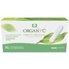 Organyc 100% Certified Organic Cotton Tampons, No Applicator, Super, 16 Count, White