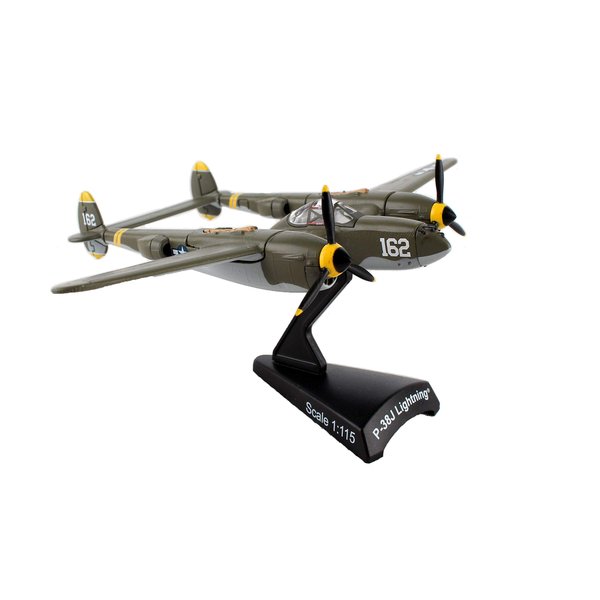 Daron Postage Stamp PS5362-4 Lockheed P-38 Lightning 23 Skidoo 1:115 PS5362-4