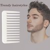 Mini Wide Tooth Comb,Small Travel Purse Hair Detangling Comb Beard Comb for Curly Wavy Hair Portable Care Comb Shower Comb Travel Combs for Men Women - Best Styling Comb for Wet,Dry,Long Hair