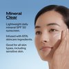 Shiseido Urban Environment Mineral Clear Sunscreen SPF 50 - Visibly Improves Skin Tone, Radiance, Wrinkles & Firmness - Water Resistant for 40 Minutes - Non-Comedogenic - 1 fl oz