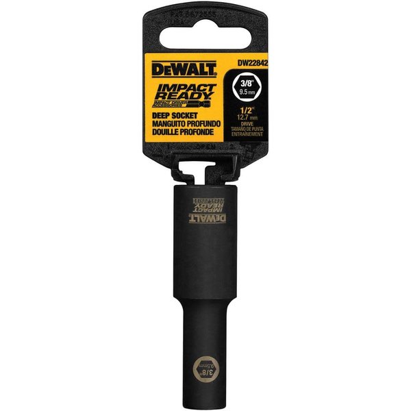 DEWALT IMPACT Socket, Deep, SAE, 1/2 Inch Drive, 15/16 Inch (DW22932)