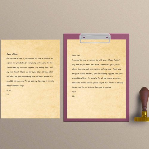 50 Thicker Stationery Vintage Antique Design Printing/Writing Papers 8.5 x 11 in, Christmas Stationery, Decorative Printer Paper for Invitation, Resume, Award, Diploma, Craft, Certificate (vintage 1)