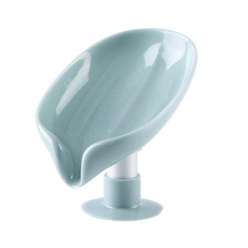 Self-Draining Soap Dish Holder with Suction Cup – Anti-Slip, Easy Clean Soap Holder for Shower, Bathroom & Kitchen Sink