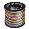 RUNCL Braided Fishing Line, 8 Strand Abrasion Resistant Fishing Line Braid, Super Durable, Smooth Casting, Zero Stretch, Smaller Diameter, Hi Vis, 328-1093 Yards, 12-100LB(15LB,546yds)