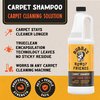 BUBBA'S ROWDY FRIENDS Bubbas Carpet Cleaner Solution for Shampoo Machine - Best Deep Cleaning Solution for Carpets, Rug, Couch, and Car - Works in Any Shampooer - Pet Home Essentials