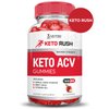 Justified Laboratories (2 Pack Keto Rush Keto ACV Gummies Advanced Formula 1000MG Powder B12 Vegan Non GMO 120 Gummys