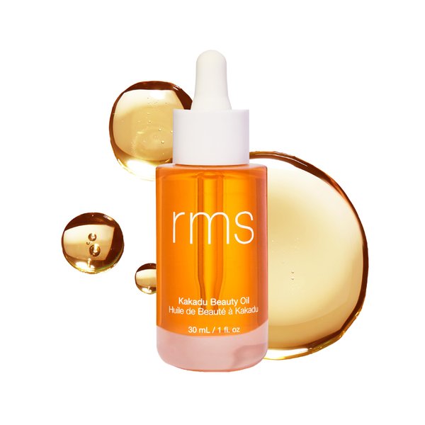 RMS Beauty Kakadu Beauty Oil - Natural Vitamin C Face Oil, Antioxidant Hydrating Facial Oil Skincare Makeup Prep, Improves Texture