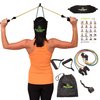 Active Posture Corrector for Women and Men - Back, Neck Strengthener with Neck Brace Support Hammock, Pain Relief, Rehab Workout Equipment by Core Prodigy