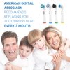 Replacement Toothbrush Heads Compatible with Oral B Braun Electric Toothbrush, 16 Pack Electric Toothbrush Heads, Precision Clean Brush Heads Refill for Oral-B 7000/Pro 1000/9600/ 5000/8000/3000
