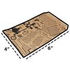 CuteBox (4" x 6" Newsprint Kraft Flat Paper Gift Bags 200pcs for Merchandise, Retail, Packaging, Party Favors, Crafts, Handmade Goods, Arts and Crafts, Outdoor Events, Holidays, Weddings