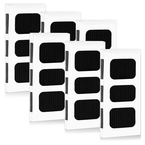 SEISSO Paultra2 Refrigerator Air Filter Replacement for Frigidaire Pure Air Ultra II, ELPAULTRA2 Air Filter for Electrolux Pure Advantage ULTRA II, Carbon Activated Air Filter Absorb Odor, 6 Filter