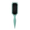 Curly Hair Brush,Curl Defining Brush,2024 Newest Boar Bristle Hair Brush for Combing and Shaping,Reduce Pulling and Curl Separation For Defined Curls(green)