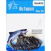 Angler's Grotto Octopus Hook | 25/50 Count Per Pack | Freshwater Saltwater Fishing Hooks | High Carbon Steel Extra Strength | Size #8#9#10#11#12#13#14#15 (Size #14, 25 Count)