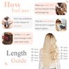 SEGO 14 Inch Tape In Hair Extensions 20pcs 40g /Dark Brown-Body Wave//Ombre 100% Remy Human Hair Balayage Rooted Hair Invisible Seamless Skin Weft Double Side Tape for Women