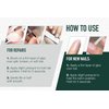 5 Second Brush-On Nail Glue 6 g, for Nail Tips, Full Cover Nails, and for Repairing of Cracked, Split Natural Nails, 3 Packs