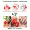 15ML Gel Nail Polish Remover, Gel Polish Remover for Nails, Professional Remove Gel Nail Polish, Quick & Easy Polish Remover In 2-3 Minutes