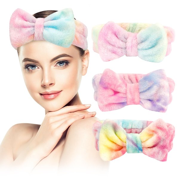 Teen Girl Gifts Trendy Stuff Girls Spa Headband for Girls Headbands for Women Bow Headband for Washing Face Graduation Gifts for Her Hair Headband For Washing Face Girls Headbands Teenager Girl Gift