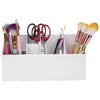 Scissors Holder Rack, Professional Salon Scissors Organizer Holder Hairdressing Combs Hair Clips Hairdressing Tool Storage Box for Hair Stylist Office Home(white)