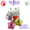 Bonka Bird Toys 1937 Bellpull Bird Toy Parrot Cage Toys Cages African Grey Conure Cockatiel.