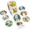 Dog Stickers Puppy Sticker 200 Pcs for Kids Party Favor Envelope Seal Stickers Classroom Reward Stickers