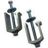 (2 Pack) Easy Mount - Truck Tool Box Clamps - Aluminum Tie Downs