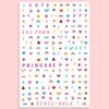 xo, Fetti Kids Nail Stickers - 816 Decals | Birthday Girl Party Favors, DIY Home Activity, Gift, Cute Nail Transfer, Groovy, Princess, Girl Power, Easter Basket