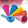Toyvian Children Toys 6pcs Beach Sand Toys, Sand Ice Cream Molds Set, Ice Cream Sand Toys, Plastic Ice Cream Cones Scoop for Kids Beach Toys (Random Color) Beach Toy
