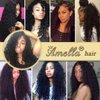 Amella Hair 8A Grade Uprocessed Brazilian Deep Wave 100% virgin hair 3 Bundles Remy Human Hair Extensions Natural Color (14'' 16'' 18'')