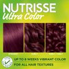 Garnier Hair Color Nutrisse Ultra Color Nourishing Creme, M2 Medium Intense Magenta (Sweet Grenadine) Permanent Hair Dye, 2 Count (Packaging May Vary)