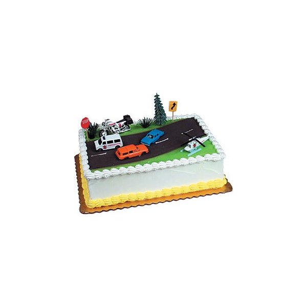 Cake Decorating Kit CupCake Decorating Kit Sports Toys (Emergency Rescue Kit)
