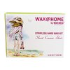 Wax at Home Microwavable White Tea Cream Stripless Wax Kit 8.45 Ounces by Wax Necessities Waxness