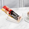 DEAYOU 6-Pack Sugar Packet Holder, Acrylic Sugar Bag Holder for Coffee Bar, Cabinet, Sweetener